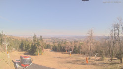 Horní část sjezdovek