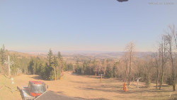 Horní část sjezdovek