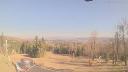 Horní část sjezdovek