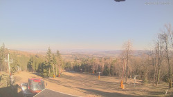 Horní část sjezdovek