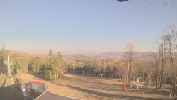 Horní část sjezdovek