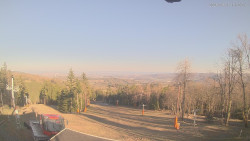 Horní část sjezdovek