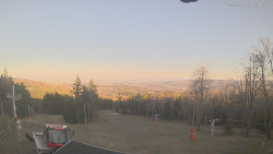 Horní část sjezdovek