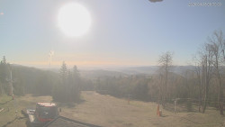 Horní část sjezdovek