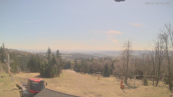 Horní část sjezdovek