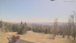 Horní část sjezdovek