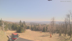 Horní část sjezdovek