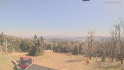 Horní část sjezdovek