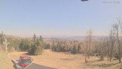 Horní část sjezdovek