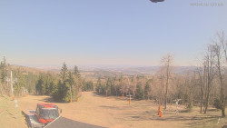 Horní část sjezdovek