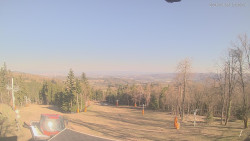 Horní část sjezdovek