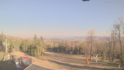 Horní část sjezdovek