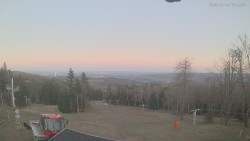 Horní část sjezdovek