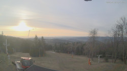 Horní část sjezdovek