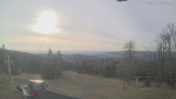 Horní část sjezdovek