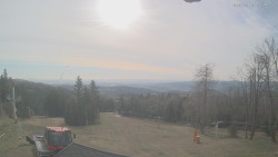 Horní část sjezdovek