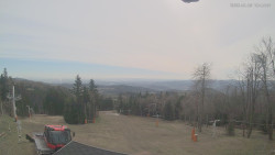 Horní část sjezdovek