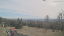 Horní část sjezdovek