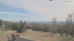 Horní část sjezdovek