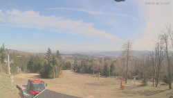 Horní část sjezdovek