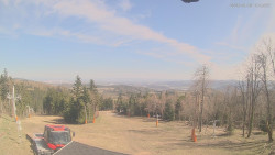 Horní část sjezdovek