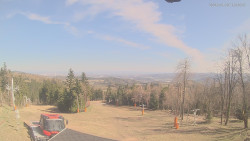 Horní část sjezdovek