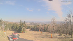 Horní část sjezdovek