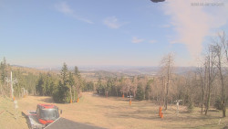 Horní část sjezdovek