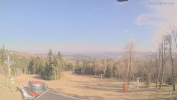 Horní část sjezdovek