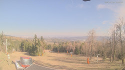 Horní část sjezdovek