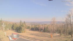 Horní část sjezdovek