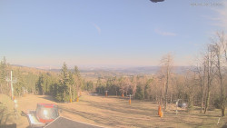 Horní část sjezdovek