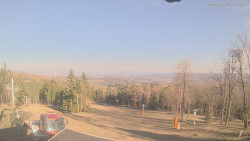 Horní část sjezdovek