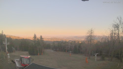 Horní část sjezdovek