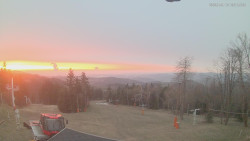 Horní část sjezdovek