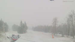 Horní část sjezdovek