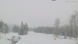 Horní část sjezdovek