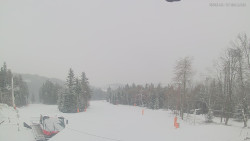 Horní část sjezdovek