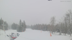 Horní část sjezdovek