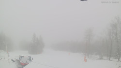 Horní část sjezdovek