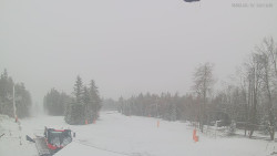 Horní část sjezdovek