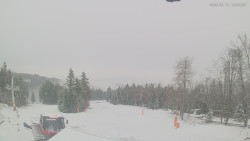 Horní část sjezdovek