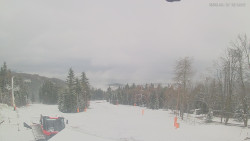 Horní část sjezdovek