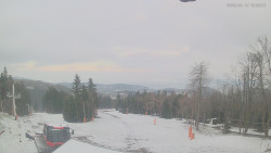 Horní část sjezdovek