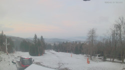 Horní část sjezdovek