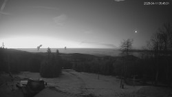 Horní část sjezdovek