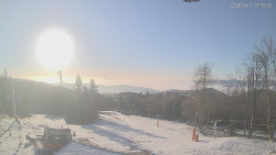 Horní část sjezdovek