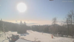 Horní část sjezdovek