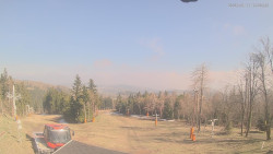 Horní část sjezdovek