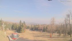 Horní část sjezdovek